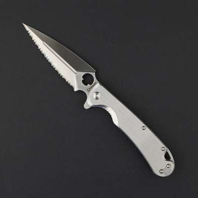 ARROW SERRATED FRAMELOCK — Daggerr Museum November 2024